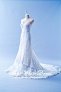 401W003 Trumpet Lace Heart Shape Tube Double Tier Wedding Dress Designer Malaysia