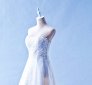 401W020 MR A Line Lace Heart High Waist Top Malaysia Wedding Dress Designer Rental