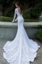 berta-2014-bridal-collection-long-sleeve-lace-wedding-dress-back-train