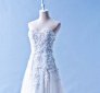 412W01 MM 3D Floral A Line Ellie Saab Top Malaysia Wedding Dress Designer Rental