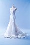 412W05 MM Strap Trumpet Cap Sleeves Wedding Dress Designer Malaysia