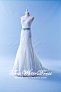502W04 XJ Sleeveless Illusion Neck Lavender Belt Wedding Dress Designer Malaysia