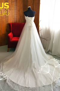 412WL01 Plus UK14 CS A line Covertible Shoulder Strap b