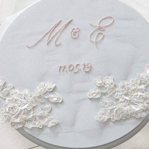 1 1 Personalized wedding veil embroidery service/ Sulaman di Tudung Veil Pengantin Nikah Sanding Malaysia Kahwin