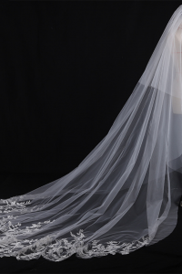 81 VPc018 Bride Wedding Veil Plain Soft Tulle Veil Short Finger Tip/Veil Tudung Pengantin Nikah Sanding Baju Kahwin Malaysia Kuala Lumpur Selangor