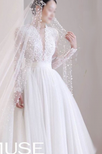 69 Bride Wedding Veil Plain Soft Tulle Veil Short Long Cathedral FingerTip Full French Lace/Veil Tudung Pengantin Nikah Sanding Wedding Dress Kahwin Malaysia Pearls