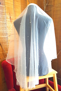 19 Premium Bride Wedding Veil Plain Soft Tulle Veil Short Finger Tip/Veil Tudung Pengantin Nikah Sanding Hair Accessories Malaysia