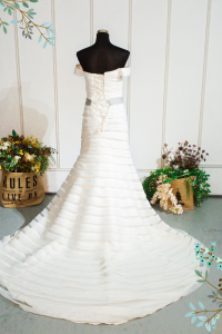 401W013 HH Off shoulder Tiered d