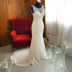 508QQ02 QQ Strap Illusioned Neck French lace a RM450