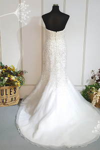 610CCW04 Sweet Heart Fully beaded sequin Trumpet e