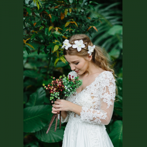 608LL05 LL Lilian Long Sleeves Berta Bride Silk Chiffon 8