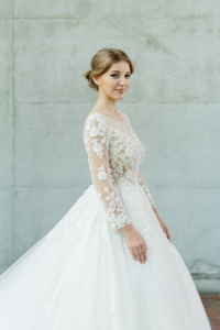 608LL08 LL Sundus Rose Long Sleeves Princess  9 Bridal Dress rental Petaling Jaya, Pengantin Malaysia Baju Sewa, Gaun Pengantin Kuala Lumpur Sewa, Pengantin Muslimah Malaysia, Baju Sewa Kahwin Malaysia Kuala Lumpur, Baju Pengantin Designer Malaysia, Long 