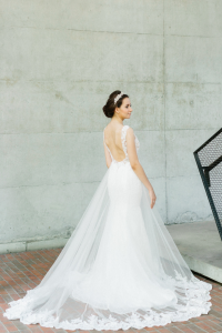 608LL09 LL Raychelle Strap ilusion bodice lace overlay 1 Wedding Dress Rental Minimalist Malaysia, Full lace wedding dress malaysia, 