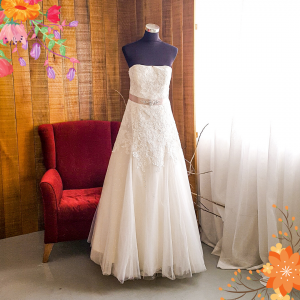 502WL04 XJ Plus Peach Belt Princess a Plus Size Wedding Dress Malaysia