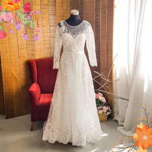 68XNWL02 XN Plus Cape Sleeves Trumpet a Plus Size wedding gown malayisa