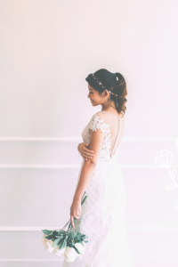 711LLW01 Celine illusion off shoulder guipure trumpet 2 Petite Bride Malaysia, Wedding Ballgown rental Malaysia, Bridal Dress Rental Malay Kuala Lumpur Rental, 