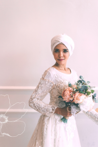 77LLW03 LL Hannah Long Sleeves Illusion Neck off shoulder Princess Champagne 1 Malay Bride Malaysia, Baju Pengantin Majlis Kahwin Sewa Malaysia, 