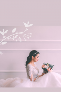 711XNW01 Adana Long Sleeves Illusion neckline fully beaded Princess 1 Malay Wedding Dress Design Kuala Lumpur, Wedding Ballgown rental Malaysia, 