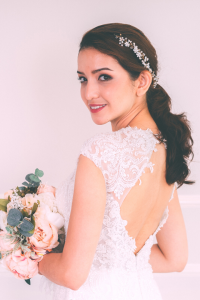 801LLW02 Sakura illusion neckline trumpet key hole back 1 Church Bride Malaysia, Bride Engagement Dress Rental Malaysia, Bridal Dress Rental Malay Kuala Lumpur Rental, ROM wedding dress rental Malaysia, 