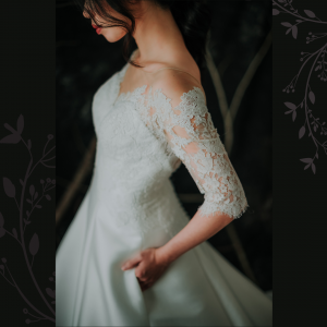 909BY05W04 Lara LS Duchess Satin A line 1