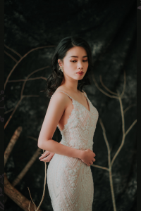 201RYW03 Sophia Skin Spag Baroque full lace trumpet 2 Sexy Wedding Gown Malaysia, Romantic wedding dress Malaysia, Garden wedding reception Malaysia, 