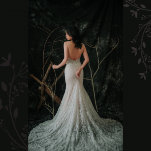 201RYW03 Sophia Skin Spag Baroque full lace trumpet 1 Sexy Wedding Gown Malaysia, Romantic wedding dress Malaysia, Garden wedding reception Malaysia,  