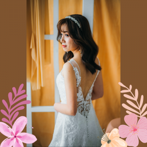 20YS02W01 Autumn Illusion Neck A line Lace V back a Petite Bride Malaysia, Wedding Ballgown rental Malaysia, Bridal Dress Rental Malay Kuala Lumpur Rental, 