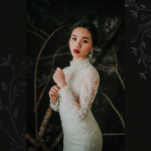 910LLW07 Darla LS baroque trumpet 9 Malay Wedding Dress Design Kuala Lumpur, Wedding Ballgown rental Malaysia, 