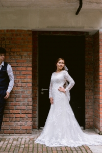 Eleena Harris Pre-wedding Busana Pengantin Petaling Jaya Pengantin Muslimah